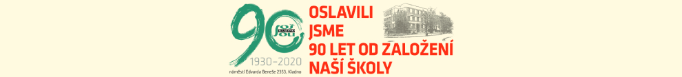 banner Oslavy 90. výroční školy